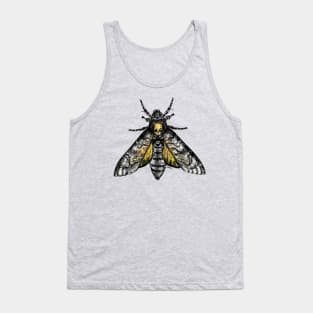 Acherontia atropos with graveyard wings Tank Top